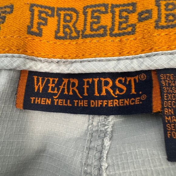 Wearfirst Ripstop Cargo Shorts Gray Size 42 Lightweight Mens Multi Pocket Durabl - Picture 6 of 9